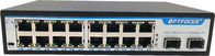 Stable Power Supply PoE Network Switch 16 Port 10 / 100 / 1000M 2 Uplink 10 / 100 / 1000M For Ip Cameras