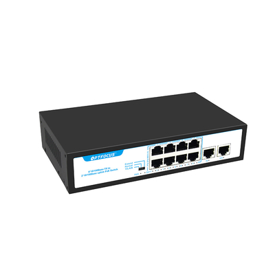 محول متصل بطبقة PoE Ethernet مع دعم جودة الخدمة