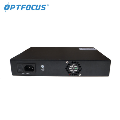 24 منفذًا GPON EPON OLT 10G 2.5G/1.25G/1G/100M 300mm*440mm*45mm